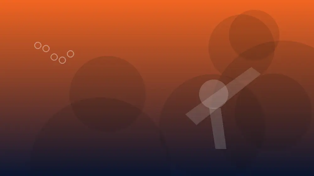 Abstract Sunrisers Hyderabad team-colour graphic for Travis Head profile